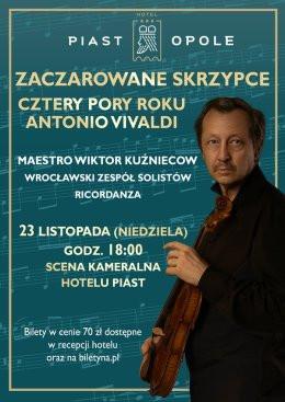 Opole Wydarzenie Koncert Zaczarowane skrzypce. Cztery Pory Roku Antonio Vivaldiego
